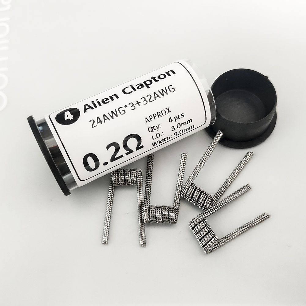 Coil Building Kit - 4 قطع من أسلاك المقاومة الجاهزة