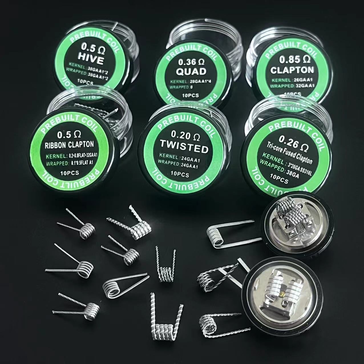 50 قطعة/30 قطعة/20 قطعة/10 قطع - مراجعة Coil Building Kit وسعره