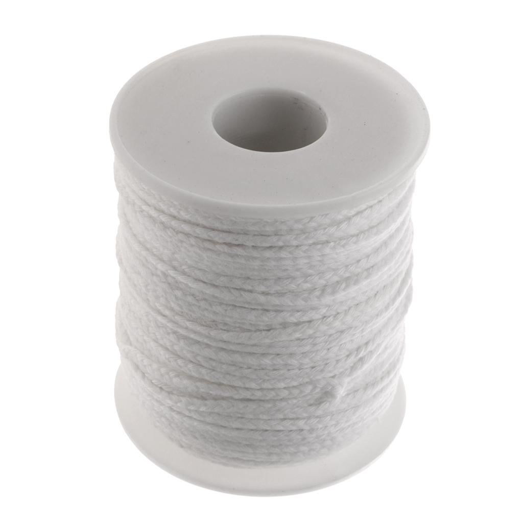 مستلزمات صناعة الشموع: فتائل ق - مراجعة Cotton Wick Organic وسعره