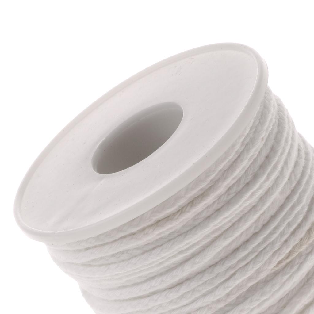 مستلزمات صناعة الشموع: فتائل ق - مراجعة Cotton Wick Organic وسعره