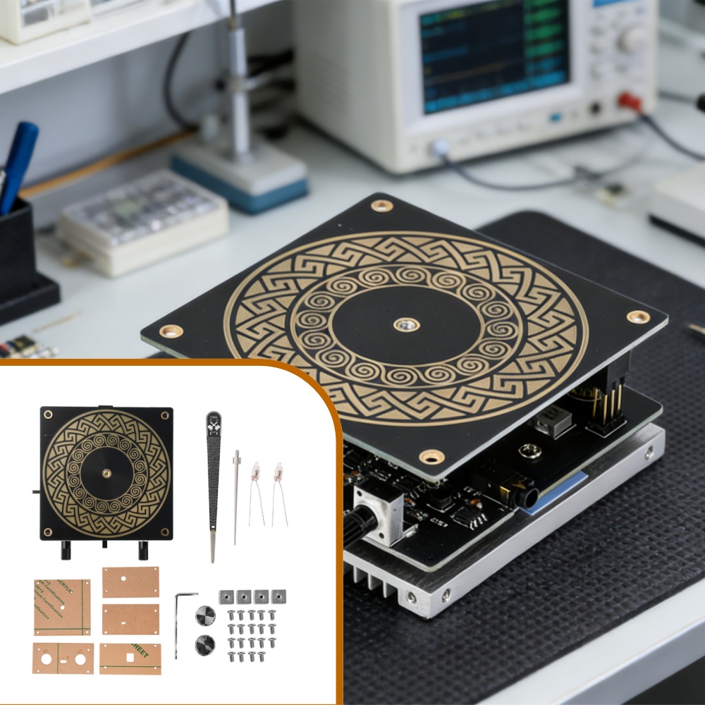 ملف تيسلا الموسيقي القابل للمس - مراجعة Coil Building Kit وسعره