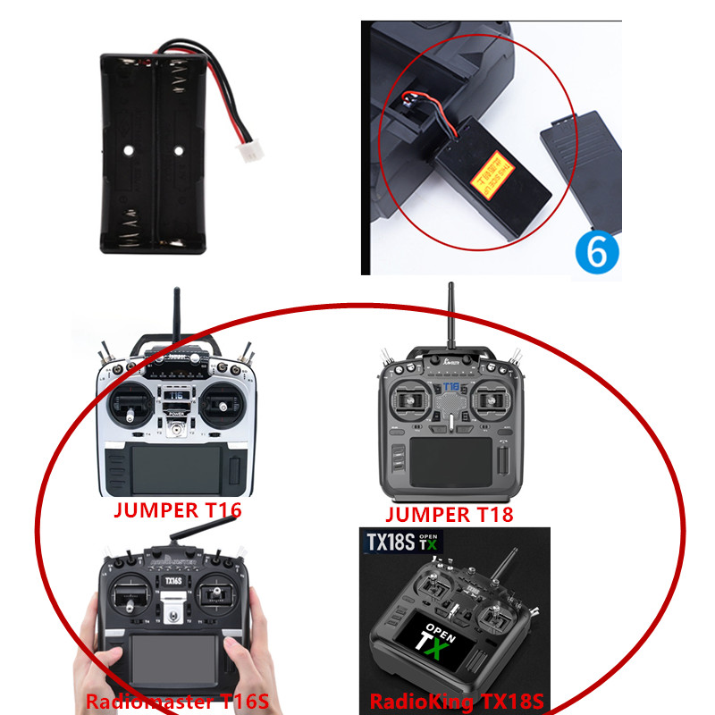 حجرة بطارية 18650 لـ Radiomast - مراجعة Battery Case Storage وسعره