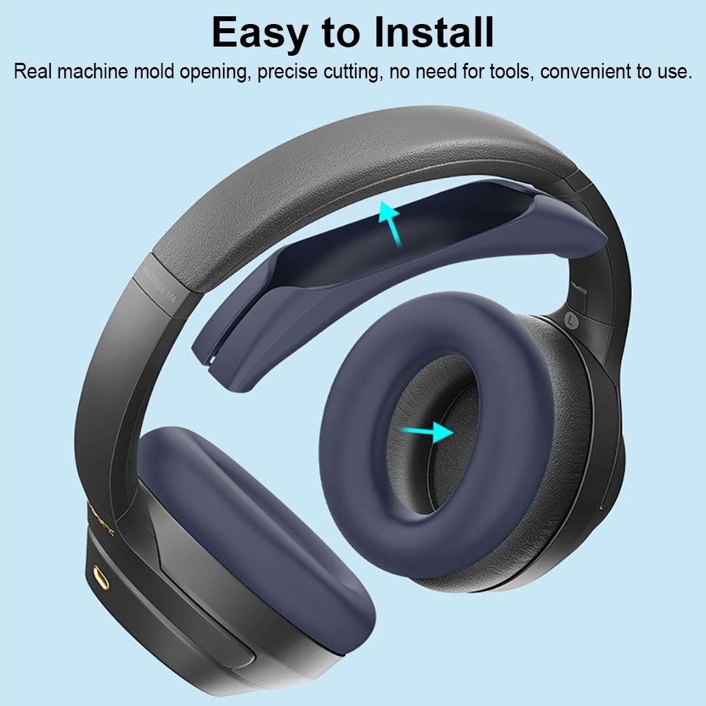 إكسسوارات سماعات الرأس: أغطية  - مراجعة Sony Headphone Wh-1000Xm4 وسعره