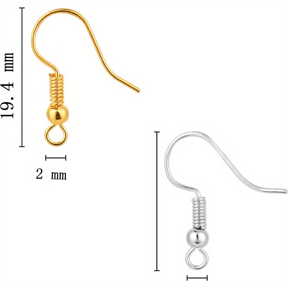 200 قطعة من خطافات الأقراط، خط - مراجعة Coil Building Kit وسعره